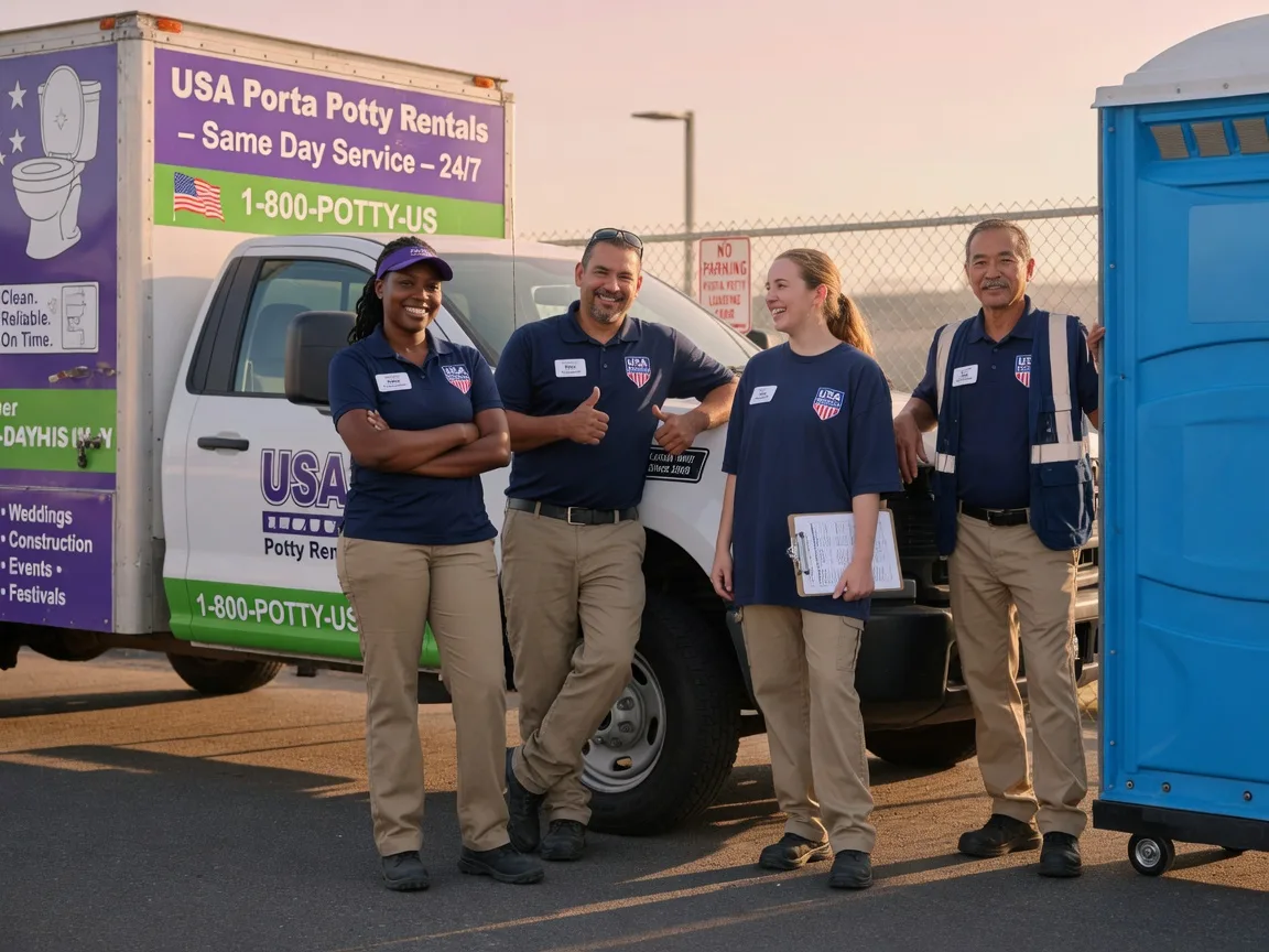 Porta Potty Rental company in Sturgis, MI